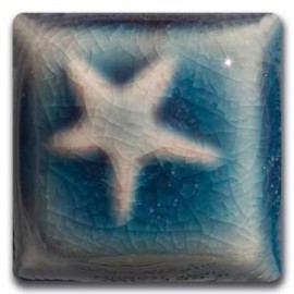 Ocean Teal Crackle Mid-Range Glaze